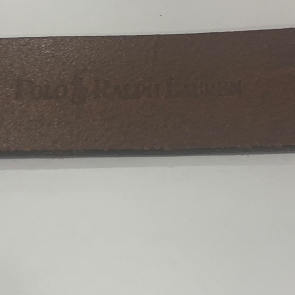 Polo Ralph Lauren Men’s Italian Saddle Leather Belt Sz. 38 (95) - Picture 4 of 6